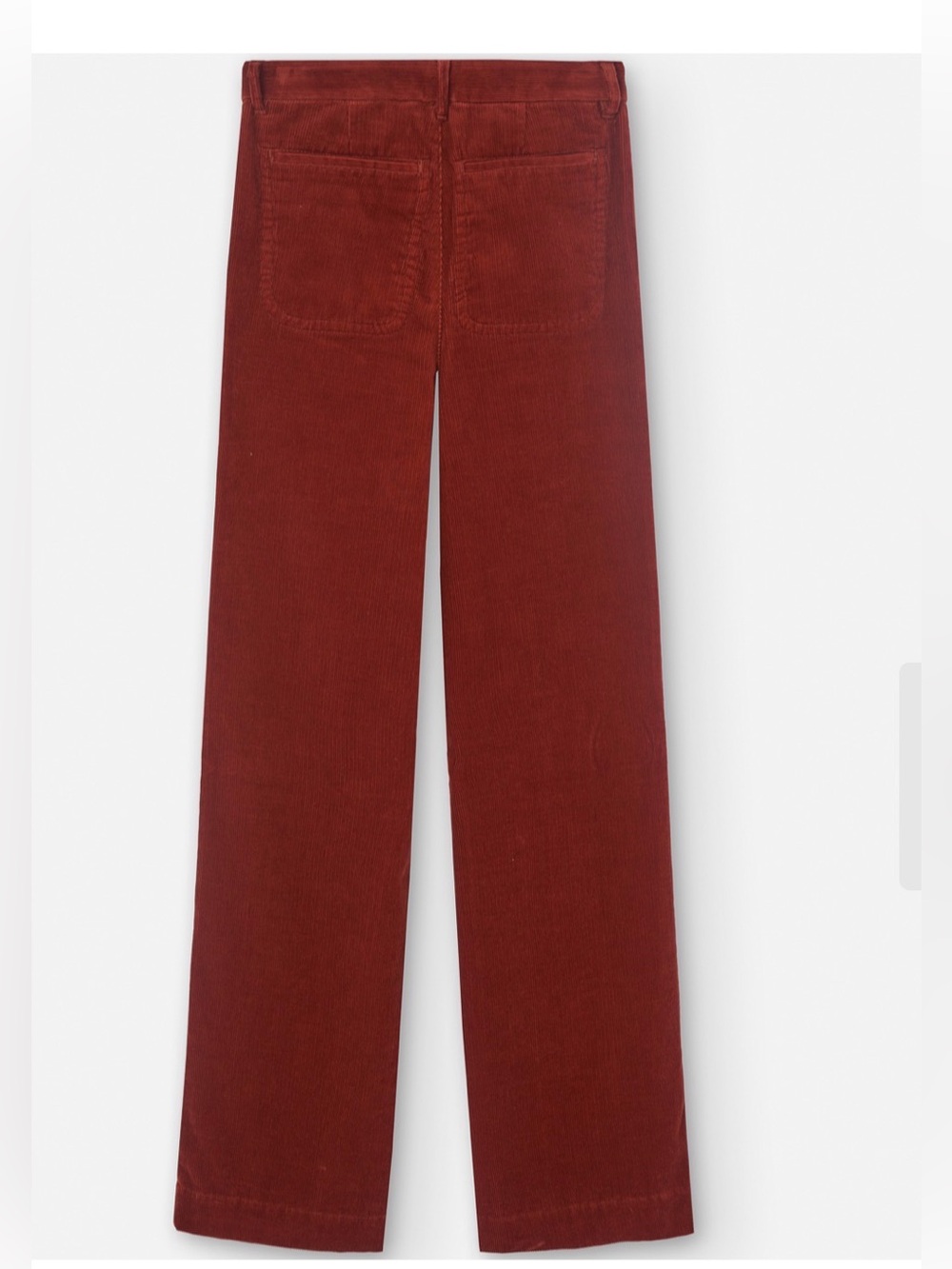 A.P.C. Red corduroy pants size 26 NWOT